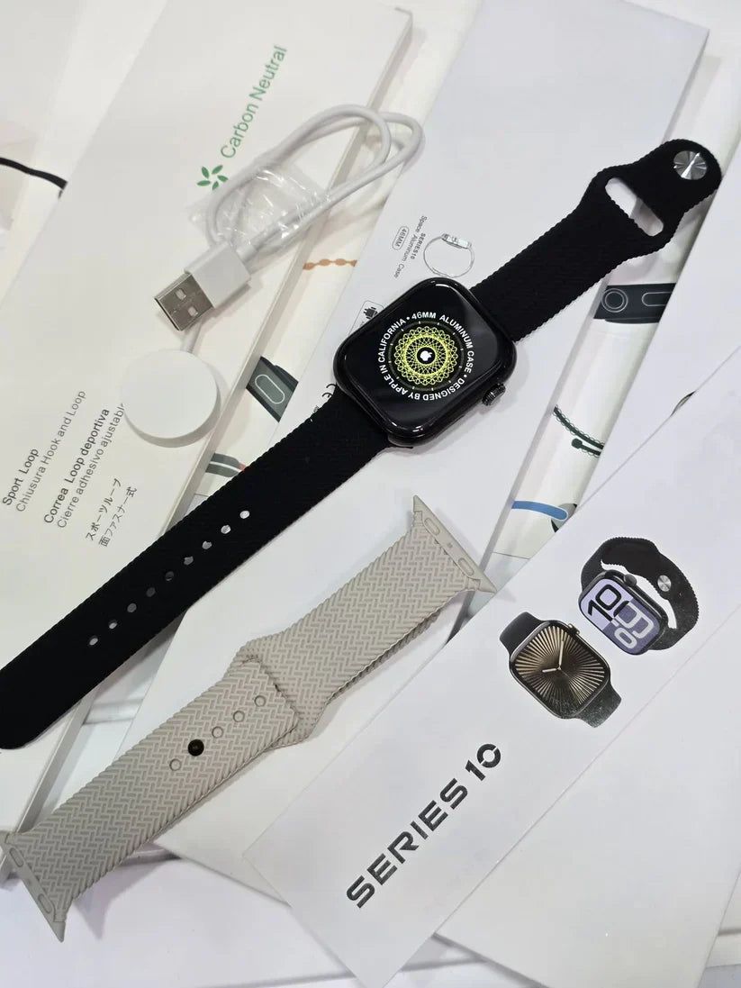SERIES 10 APPLE LOGO WITH MEGNATIC CHAIN (ALLOW TO OPEN )