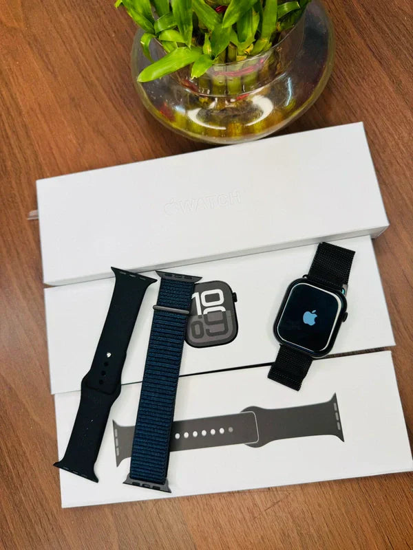SERIES 10 APPLE LOGO WITH MEGNATIC CHAIN (ALLOW TO OPEN )